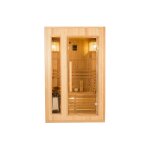 France sauna sauna traditionnel en bois 2 places + pole 3, 5 kw + kit sauna ? zen 2