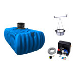 Garantia kit cuve r�cup�ration d?eau enterr�e plate 7000 l ? flat premium xl