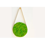 Greenmood dcoration murale suspendue en lichen ? belt