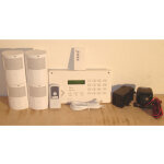 Guard tronic systme d?alarme sans fil : 4 dtecteurs de mouvement + unit centrale