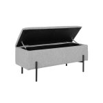 House nordic banc de rangement en tissu polyester - watford