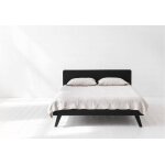 Iddo slow living lit queen size en bois de chne massif 160 x 200 cm ? rest