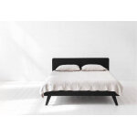 Iddo slow living lit queen size en bois de ch�ne massif 160 x 200 cm ? rest