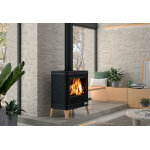 Invicta pole  bois en fonte double combustion kazan zen ? 9 kw