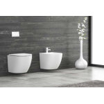 Karag bidet suspendu en cramique moderne ? 54, 4 x 36, 6 x 25 cm