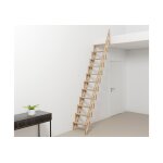Klapster escalier pliable en bois ultra light : 130 � 315 cm ? finition naturelle
