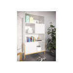 Kocot kids biblioth�que en bois pour enfants victor ? l 90 x l 40 x h 160 cm