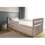 Kocot kids lit pour enfant en bois avec rangement tomi