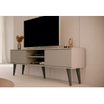 Kocot meble meuble tv en bois toronto - 160 x 35 x 55, 5 cm