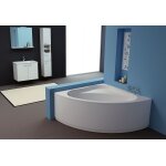 Kolpa baignoire d'angle acrylique divante