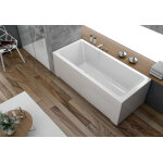 Kolpa baignoire rectangulaire acrylique elektra