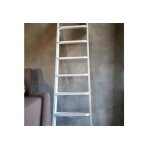 Levigne echelle de meunier en htre blanc laqu 11 marches 2, 40 m