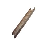 Levigne escalier bois droit en h�tre avec ou sans contremarches 2, 80 m