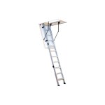 Levigne escalier escamotable isol 46 mm alu + trappe