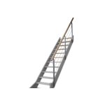 Levigne rampe � c�bles pour escalier � limon central montana