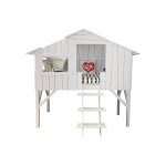 Lit cabane en bois mathy by bols 90 x 190 cm (pls coloris)