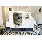 Lit enfant en bois mathy by bols caravane 90 x 190 cm (pls coloris)