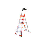 Little giant escabeau tlescopique select step avec hauteur rglable des deux cots