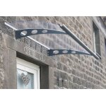 Marquise en polycarbonate garamond 90 x 135 cm palram ? canopia