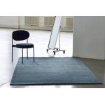 Massimo tapis en fibres de bambou bamboo stiffkey blue (4 tailles)