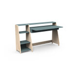 Mathy by bols bureau volutif en bois pour enfants avec tagres ? asymetry
