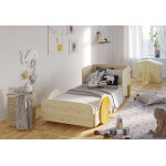 Mathy by bols lit enfant en bois de sapin discovery 90 x 190 cm (pls coloris)