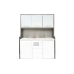 Meuble haut studioline d en mtal pour kitchenette stengel 120 et 150 cm