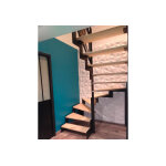 Ml fusion limons pour escalier demi tournant sur mesure ? mondrian