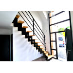 Ml fusion limons pour escalier quart tournant sur mesure ? mondrian 300