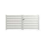 Packit portail battant aluminium 3 m motoris� - ajour�