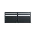 Packit portail battant aluminium 3m50 motoris - ajour