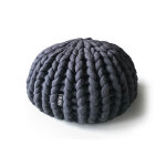 Panapufa pouf en laine oslo 40 x 35 cm