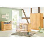 Pinolino chambre volutive bb enfant lit, armoire, commode  langer ? natura