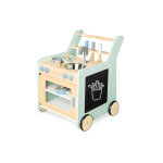 Pinolino cuisine en bois pour enfant sur roulettes ? kalle