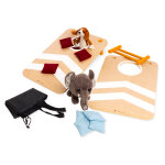 Pinolino jeu de cornhole en bois bennet 60 x 40 x 15 cm
