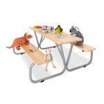 Pinolino table de pique - nique en bois pour enfants - michel