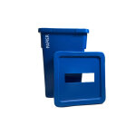 Plast'up poubelle tri slectif en polythylne 120 l - papier