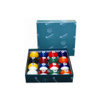 Ren pierre jeu de billes de billard amricain en rsine ? 50, 8 mm