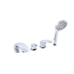 Robinetterie rav mitigeur baignoire avec cascade en chrome danube d472. p