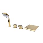 Robinetterie rav mitigeur baignoire avec cascade dor danube d473. pz