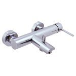 Robinetterie rav mitigeur baignoire en chrome seina se954. 5