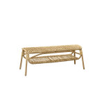 Sika design banc d?intrieur en rotin avec espace de rangement - machiya