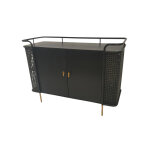 Socadis buffet de salon en bois et m�tal - palazzo