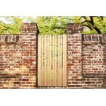 Solid portillon en bois de pin brut antwerp ? 1 x 1, 80 m