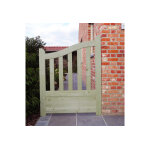 Solid portillon en bois de pin brut ghent ? 1 x 1, 30 m