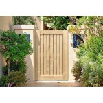 Solid portillon en bois de pin brut ostend ? 1 x 1, 80 m