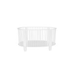 Songes et rigolades lit pour enfants en mdf et bois laqu� 60 x 120 cm + matelas - cocon