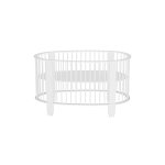 Songes et rigolades lit volutif pour enfants en mdf et bois laqu 70 x 140 cm - oeuf