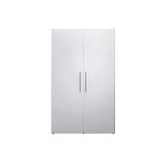 Stengel kitchenette armoire en mtal avec frigo et vitrocramiques 120x66x200cm