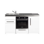 Stengel kitchenette avec frigo, four, induction ? mdb160 surface ardoise